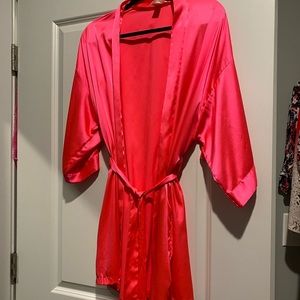 Hot Pink Victoria’s Secret Robe
